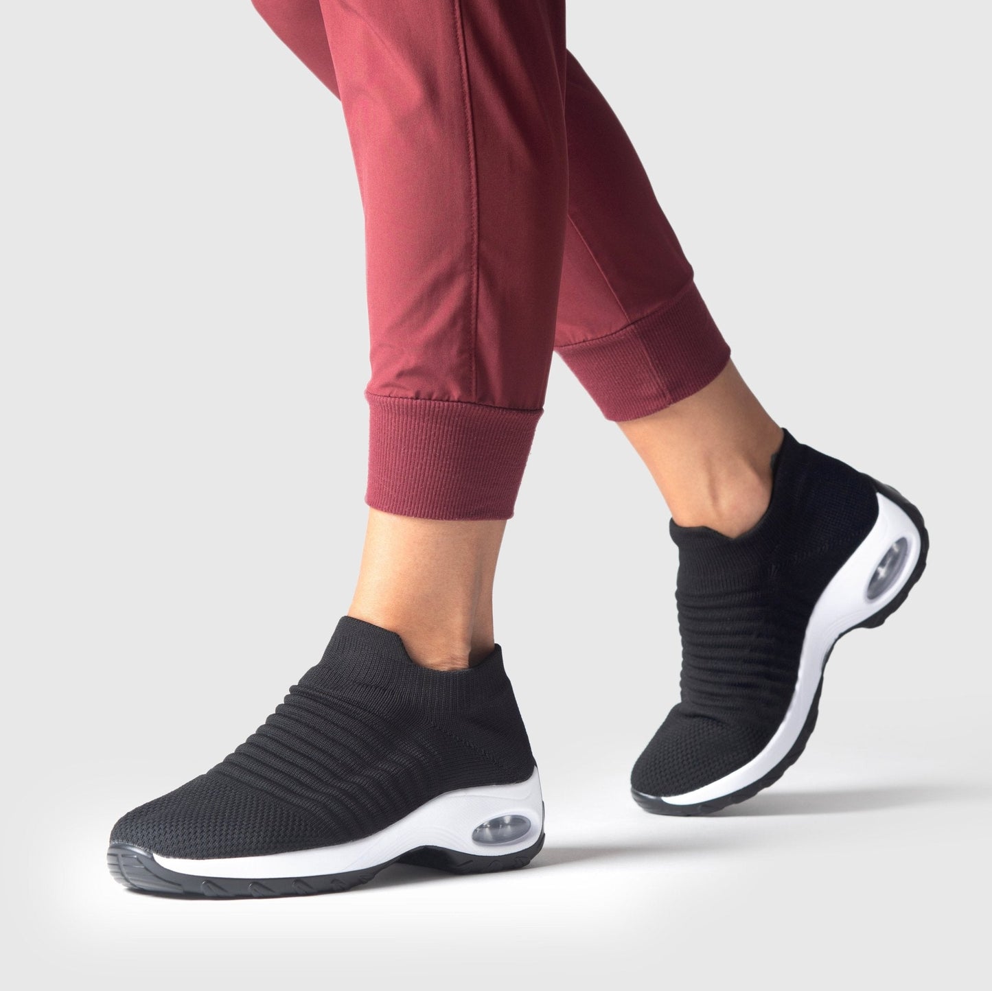 Breathable No-Tie Stretch Shoes